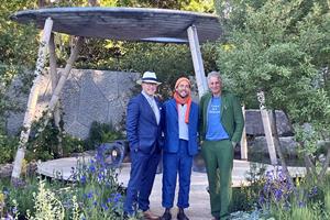 Eden Project's Andy Jasper, Harry Holding and Alex Michaelis